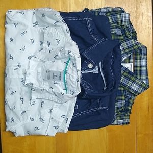 Carter's Long Sleeve Button Front Top